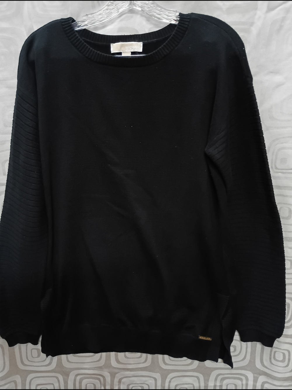 Michael Kors Black Crewneck Sweater